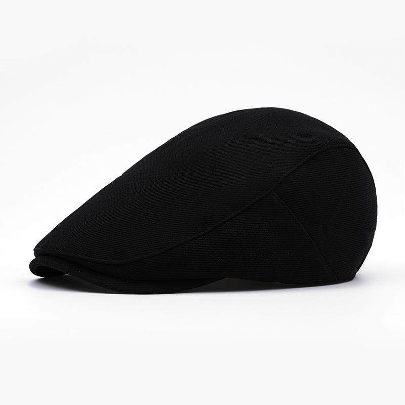 Однотонная кепка мужская солнцезащитная шляпа Forward Cap Beret Женская кепка британского газетчика