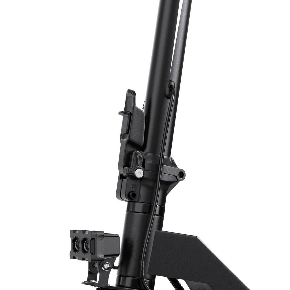 Электросамокат OOTD T10, двигатель 500 Вт, аккумулятор 48 В 13,5 Ач, 11-дюймовые шины, максимальная скорость 50 км/ч, запас хода 45 км, передние и задние дисковые тормоза