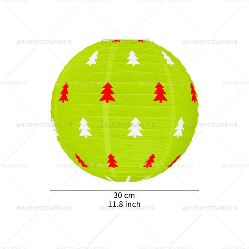 Рождественские подвесные бумажные фонарики украшения бумажные фонарики круглые подвесные фонарики товары для вечеринки для рождественских украшений