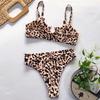 Snakeskin Bikinis High Waist Bikini Set Push Up Biquini  Women Swimsuit Female Swimwear EMA