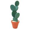 MinniLove Creative Coasters, Cactus Design, DIY Handmade, Non-Slip, Heat-Insulating, Anti-Hot, Easy To Clean, Eco-Friendly, Odorless (Set of 7)