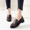 Fashion 2024 Women's New Spring and Autumn Small Leather Shoes Casual Student Korean Style Round Toe Retro Women's Shoes
