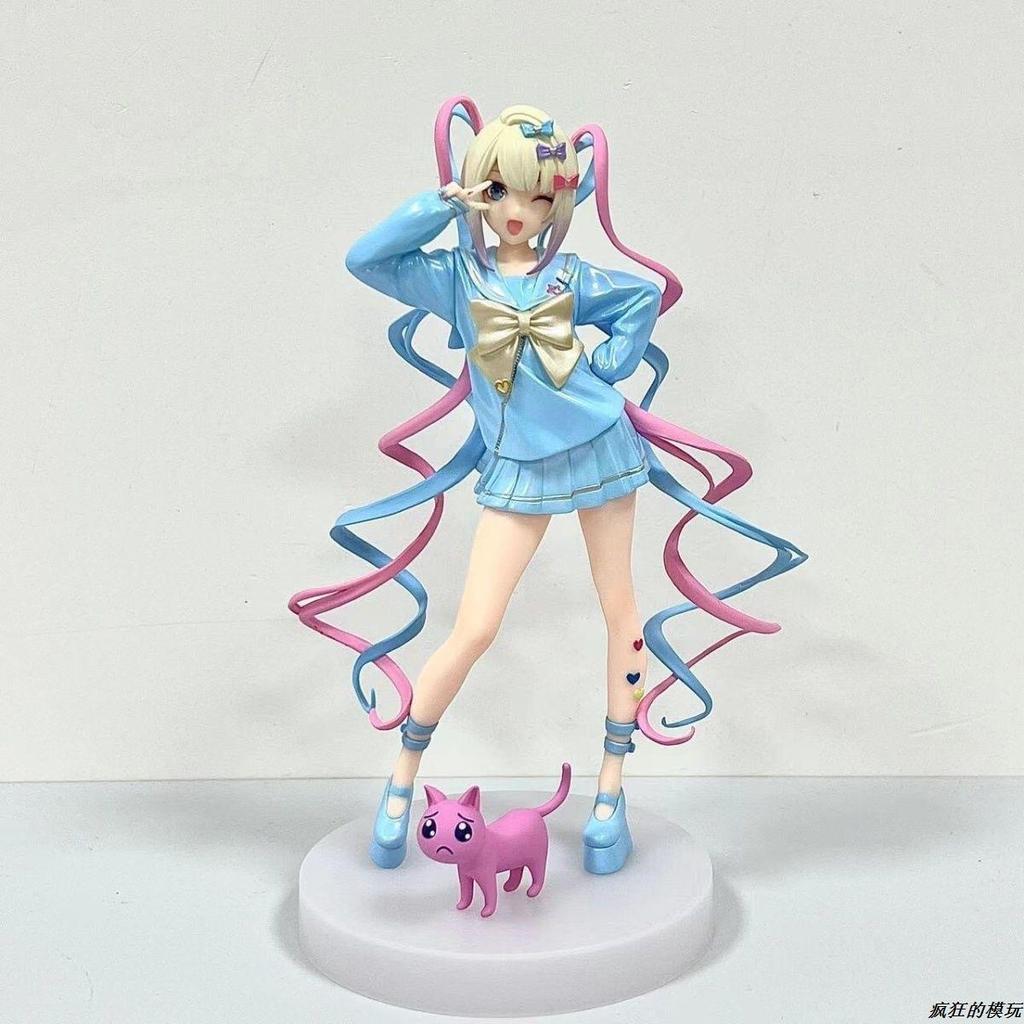 Needy Girl Overdose Anime Figure Pop Up Parade Kangel Pvc Collection Model Kawaii Figure Birthday Toys