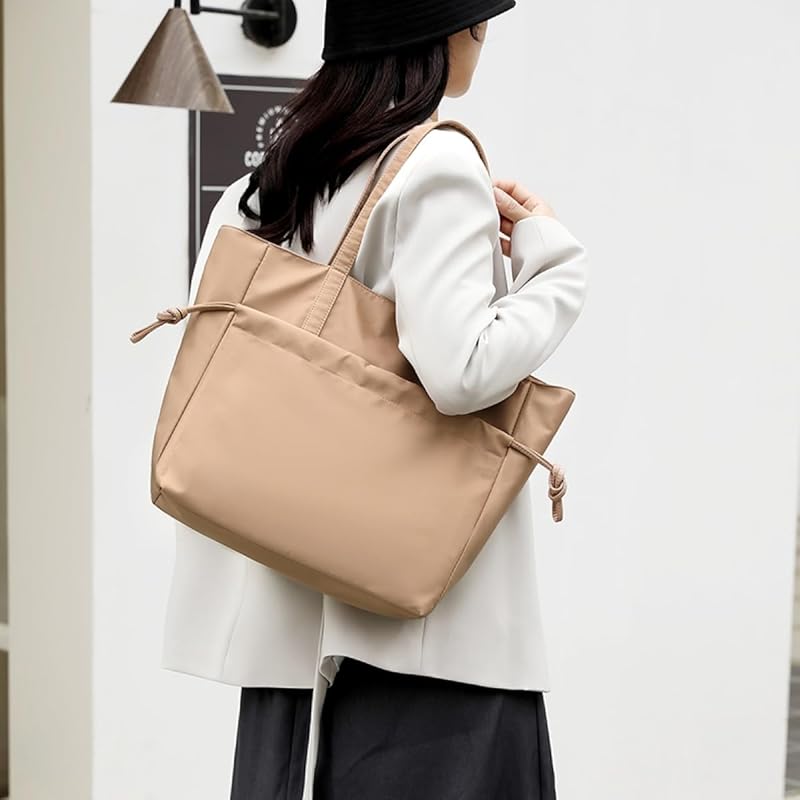 [Yanaier] сумка для мам, сумка-тоут, нейлоновая спортивная сумка формата А4, большая вместимость, легкая водонепроницаемая сумка для поездок на работу, женская многофункциональная, Популярность, модная мама