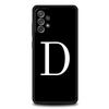 Чехол для телефона с начальной буквой A Z для Samsung Galaxy A17 A07 A55 A35 A25 A15 A05 A33 A31 A23 A21s A13 A41 A73 A53 A51 A71 A03
