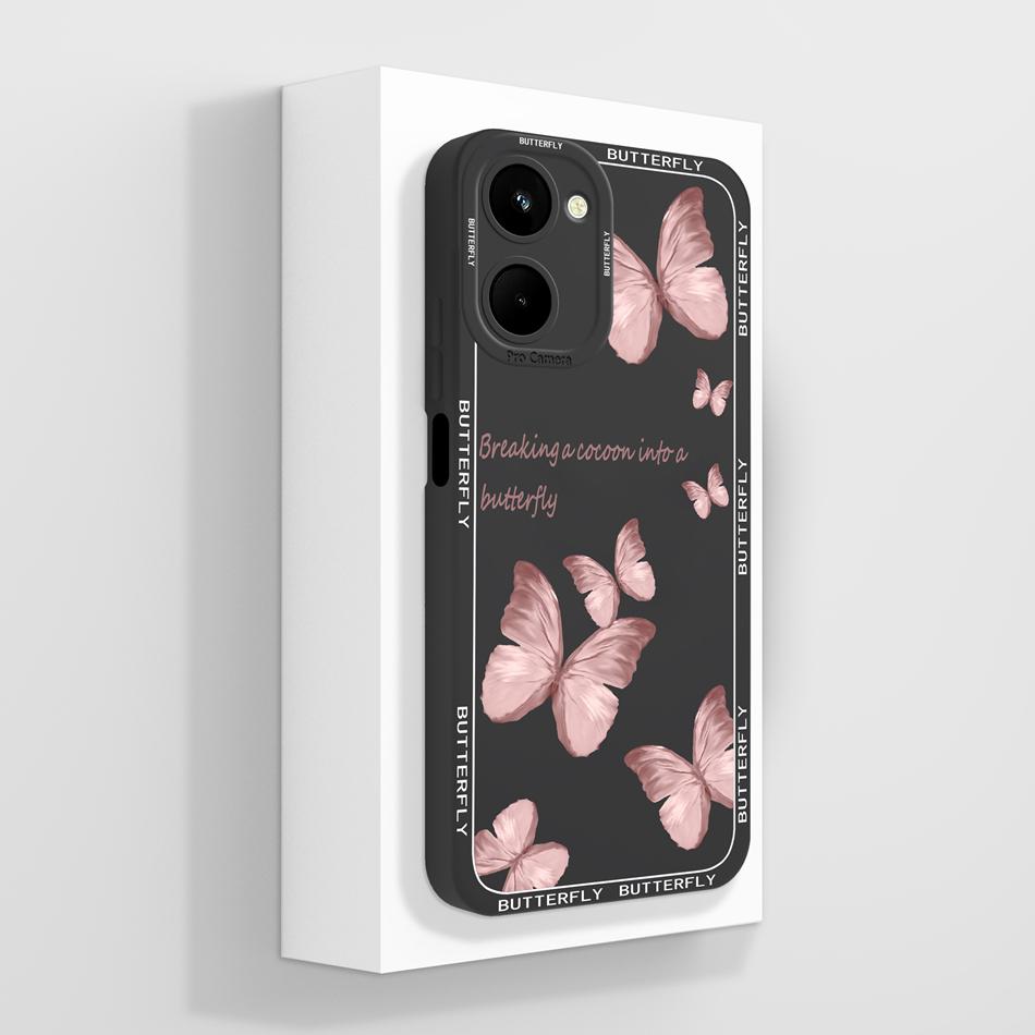 Чехол для Realme 10 Pro Plus Funda Мягкий Жидкий Силикон Продвинутая Задняя Крышка для Realme10 4G 5G Высококачественный Защитный Чехол для Телефона Coque