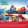 BRIO Drop Bridge 33391, for Ages 3 and Up. [Toy, Wooden Toy, Wooden Rail, Scenery Parts, Gift (Birthday/Christmas)]