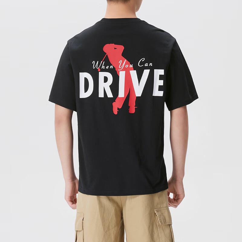 Nike Мужская повседневная футболка с круглым вырезом