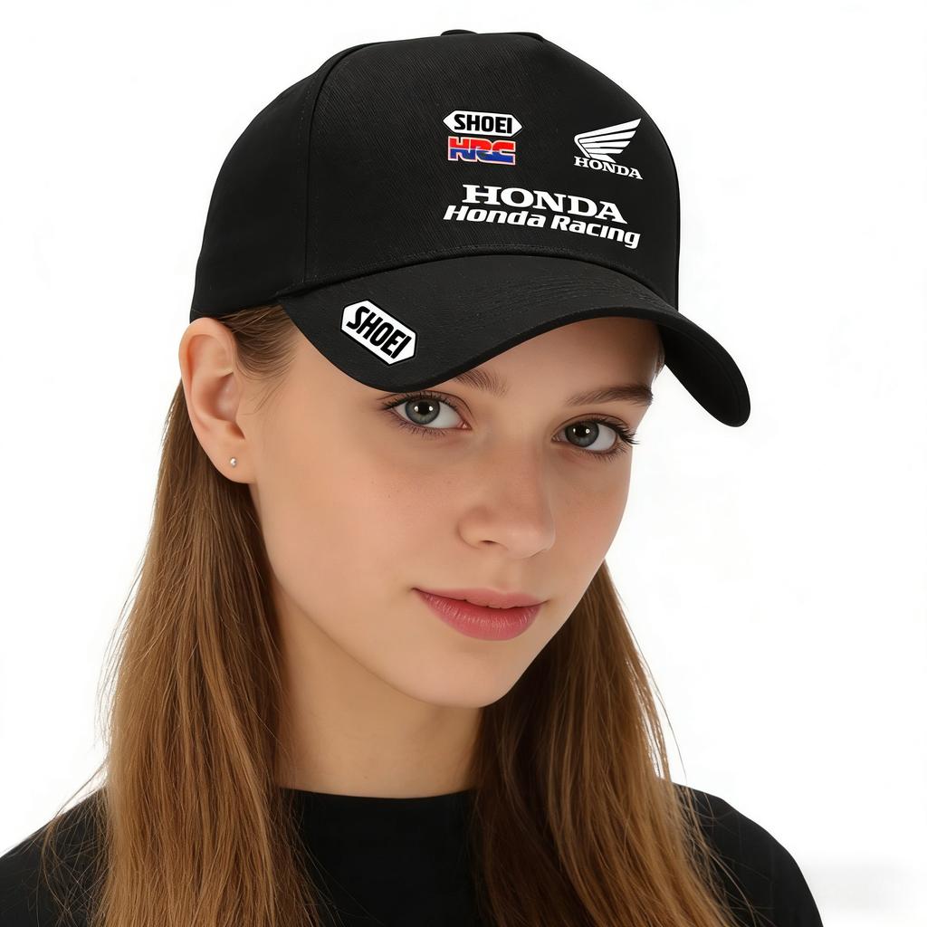 Honda HRC Racing Motorcycle Baseball Cap Hat for Honda CB400 CB650F CBF CRF NC750 Adjustable Outdoor Men Women Sports Casual Hat LR0