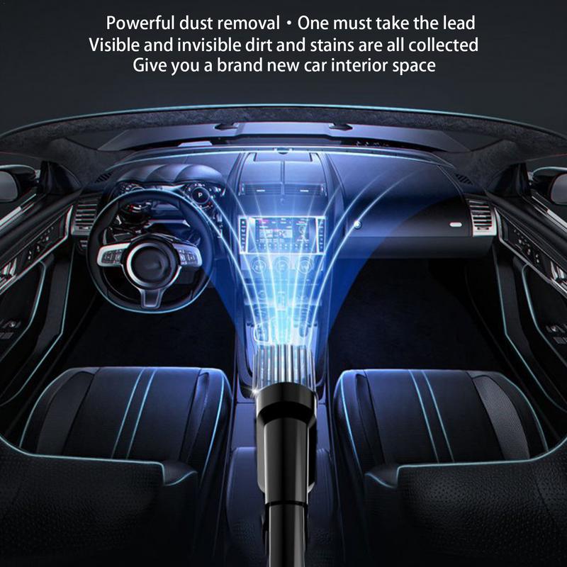 Портативный ручной USB-пылесос с подзарядкой для автомобиля, мощный всасывающий аккумулятор мощностью 9000 Па, беспроводной пылесос для автомобиля