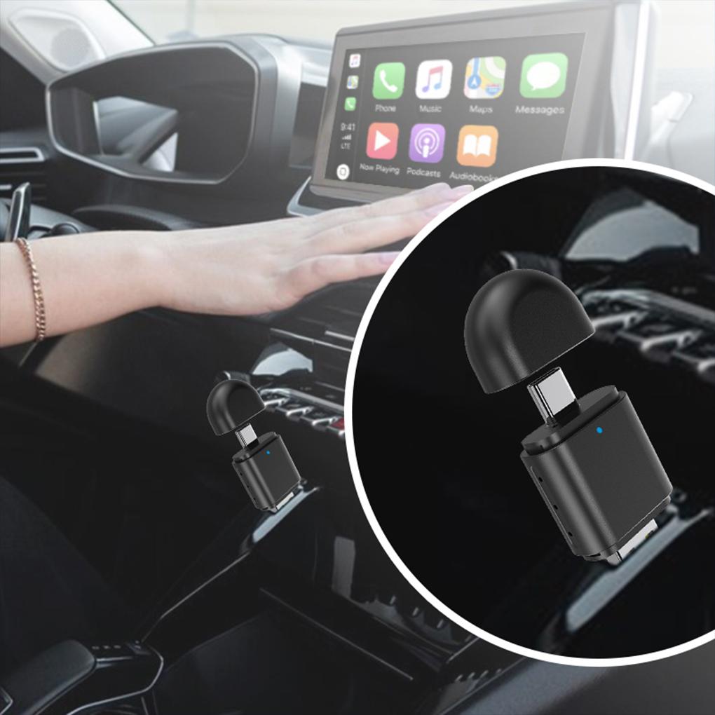 Wireless Car-play And Android Auto Adapter For Vehicle Hands-free Calling