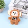 Kawaii Cartoon Monkey Plush Toys Cute Stuffed Animal Doll Keychain Plush Doll Backpack Pendant For Girls Gifts
