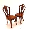 Wood Dollhouses Miniature Chair Model Figure 1/12 Scale Furniture For Miniature Scene Decoration And Collector