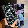 Чехол Funda с рисунком черепа для Samsung Galaxy S24 Plus S21 FE S23 S10 S9 Note 20 Ultra 8 9 10 S25 Ultra S20 Чехол для телефона