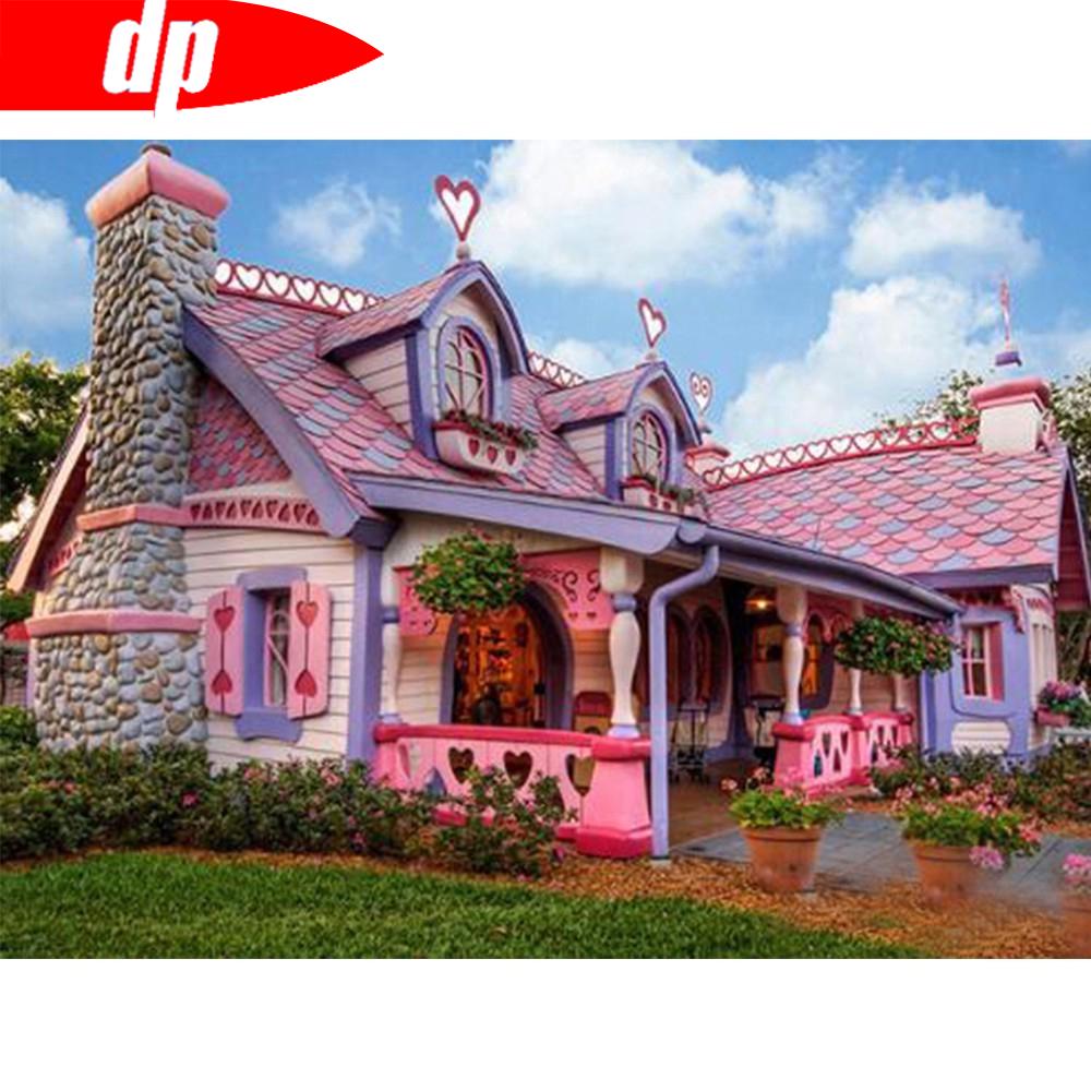 5D Алмазная вышивка Восход Пейзаж Вышивка крестиком Алмазная вышивка животное полная квадратная дрель изображение горный хрусталь домашний декор