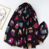 2024 Spring And Autumn Winter New Cotton And Hemp Long Thin Scarf Travel Versatile Sunscreen Warm Shawl For Women