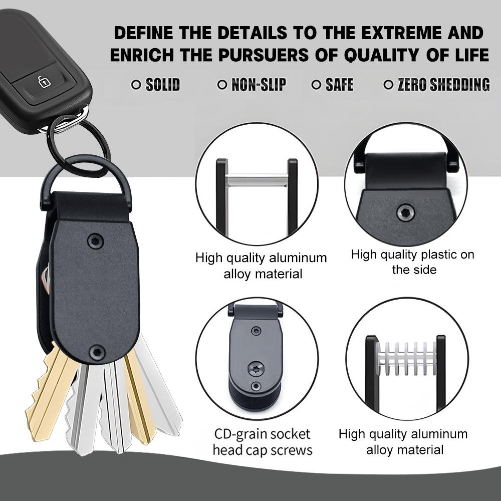 Инновационный органайзер для ключей 2025: Электрический держатель для ключей автомобиля неограниченной длины