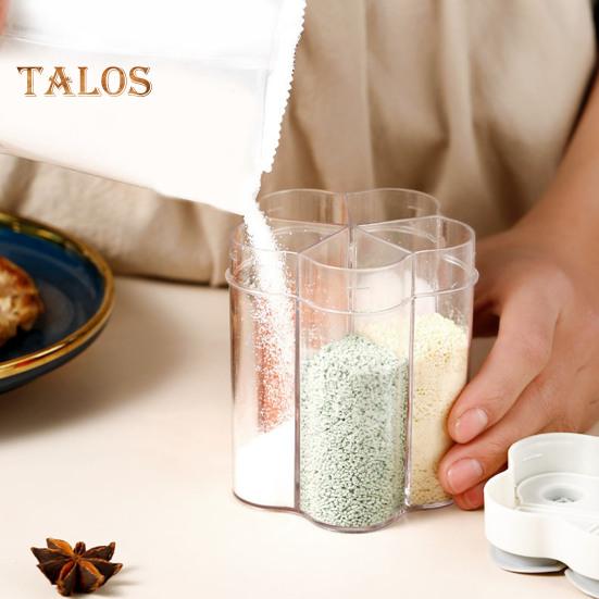 Прозрачная пылезащитная банка для приправ, практичная бутылка для соли, перца и сахара, банка для приправ, банка для специй, кухонные гаджеты