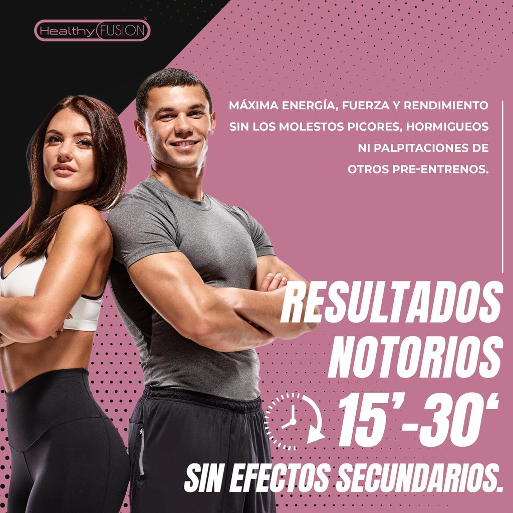 Pre-Workout Energy Drink | Powerful Pre-Workout with Creatine | Beta-Alanine, Taurine, Caffeine, and Vitamins | 300g Red Berries