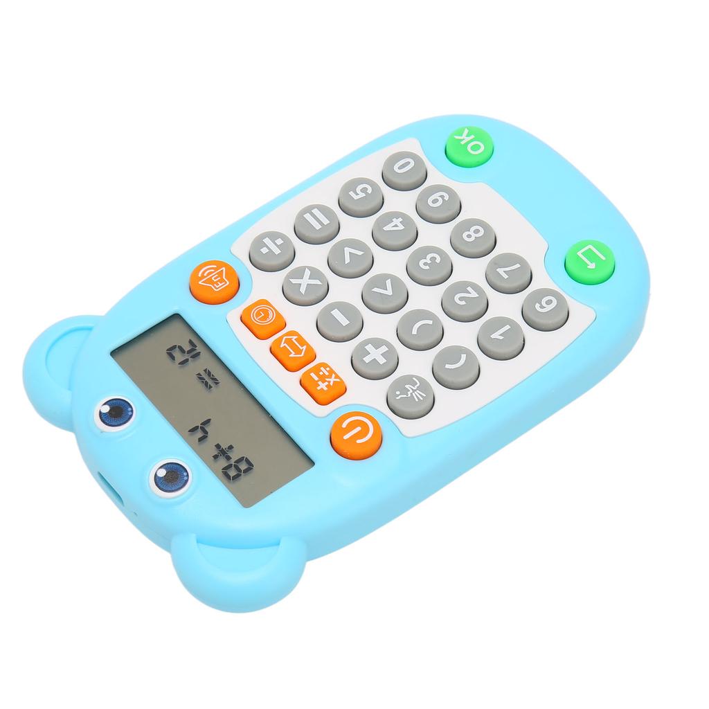 Arithmetic Exercise Toy Digital Display Voice Prompt 27 Keys USB C Charge Arithmetic Training