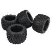 4Pcs RC Car Wheels Tires Accessory for ZD Racing Large Foot 18 Model Car 170x103mm