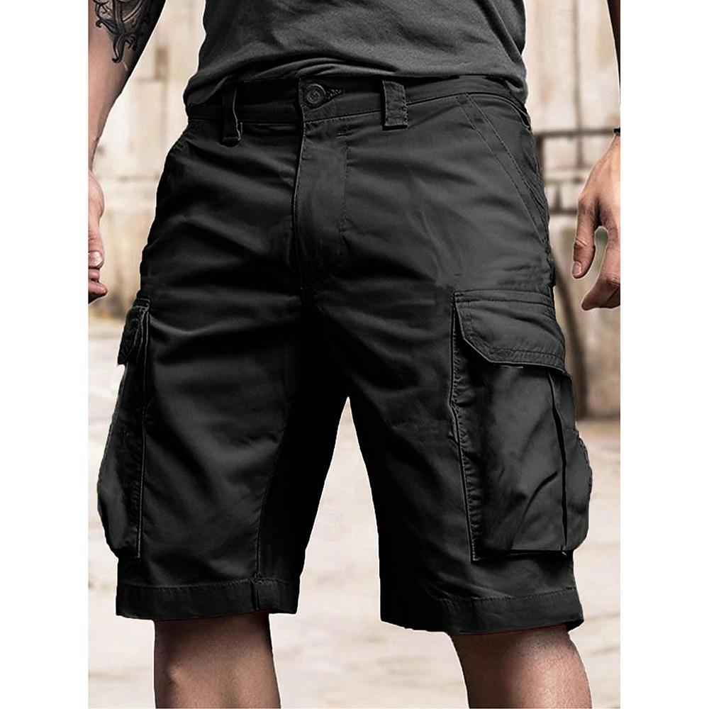 Men's Summer Casual Loose-Fit Five-Point Workwear Shorts