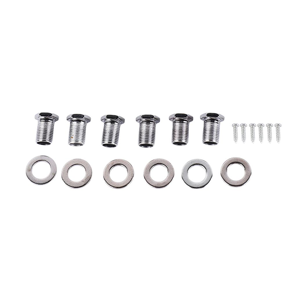 Metal Guitar Locking Tuners 6R Configuration Guitar Tuning Key Set Electric Guitar