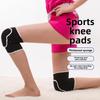 Танцевальные губчатые наколенники сохраняют тепло, катание на роликах, танцы, защита от коленей, защита от ударов, тренировочные утолщенные наколенники, спортивные танцевальные наколенники