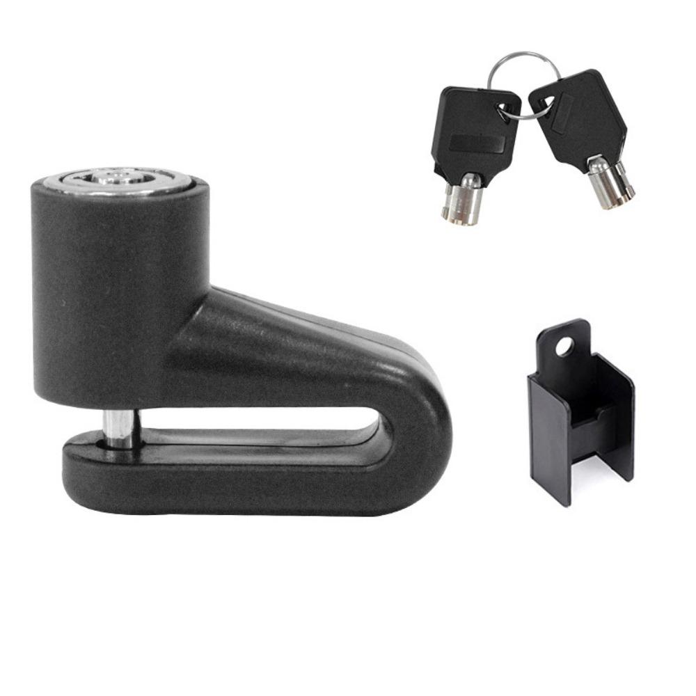 Key Lock Bike Lock Steel Wire Scooter Lock Portable Bicycle Disc Brake Lock Mountain Bike