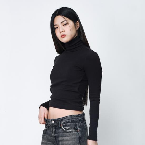 Remove No Brawear Neck Polar Long Sleeve Easy Bra T-shirt