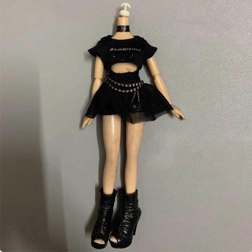 Casual Wears Doll Outfit Skirt Fashion T-shirt Pants Doll Dresses Clothes for 1/6 BJD 27~28cm Doll