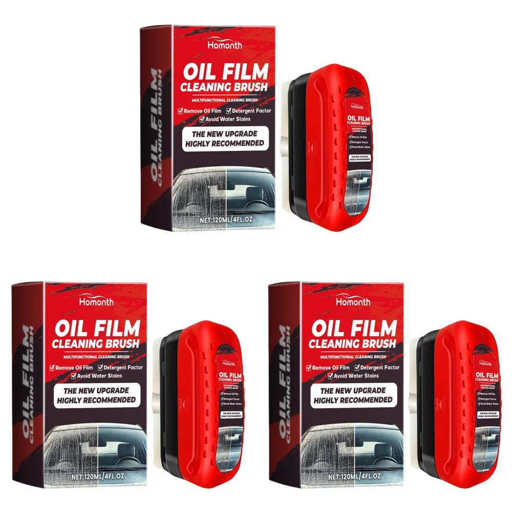 Oil Film Cleaning Brush New Glass Coating for Windshield Glass Oil Film Remover Strong Front Windshield Remover for Windshield