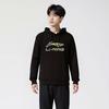 Li Ning Sweatshirts Men's Black Crew Neck Moderate AWDVJ01-2