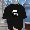 2025 Summer Men's Casual T-shirt Y2k Designer for Harajuku Men Luxurious Men's T-shirt Retro and Fashionable Pullover T-shirt