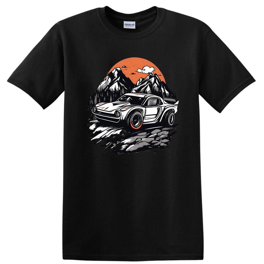 Off-Road Racing Car Mountain Adventure T Shirt Vintage Tee for Car Lovers