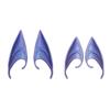 Halloween Elf Ear Latex Cosplay Cute Vampire Queen Glitter Ear Jewelry Performance Live Broadcast Props Fairy Tale Costume Acces