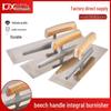 Kemaixin Plastering Trowel with Wooden Handle - Paint, Scrape, and Putty Tool for Walls