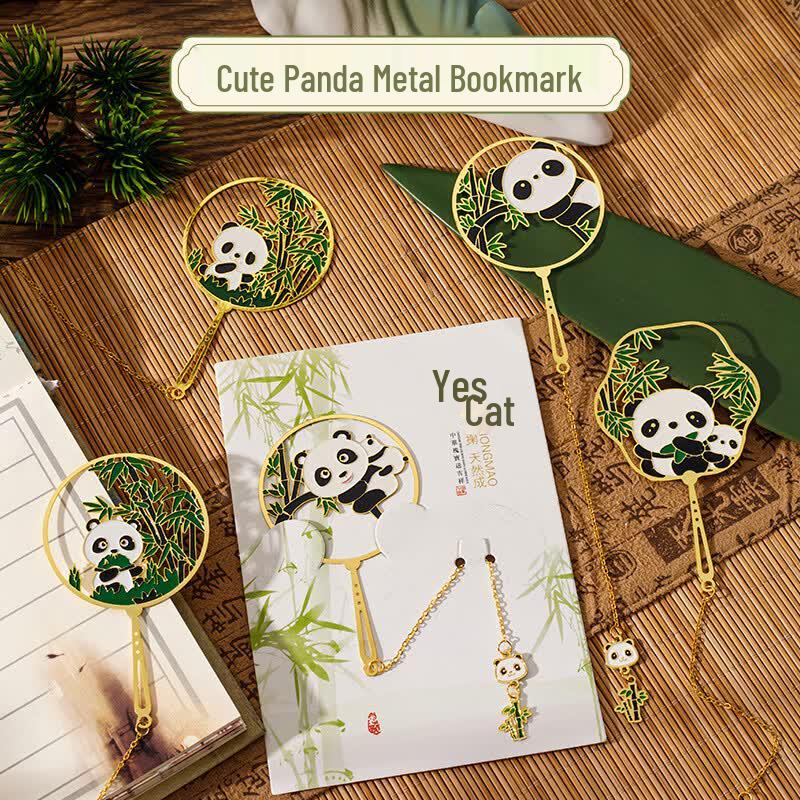Металлические закладки Tianse Panda в китайском стиле