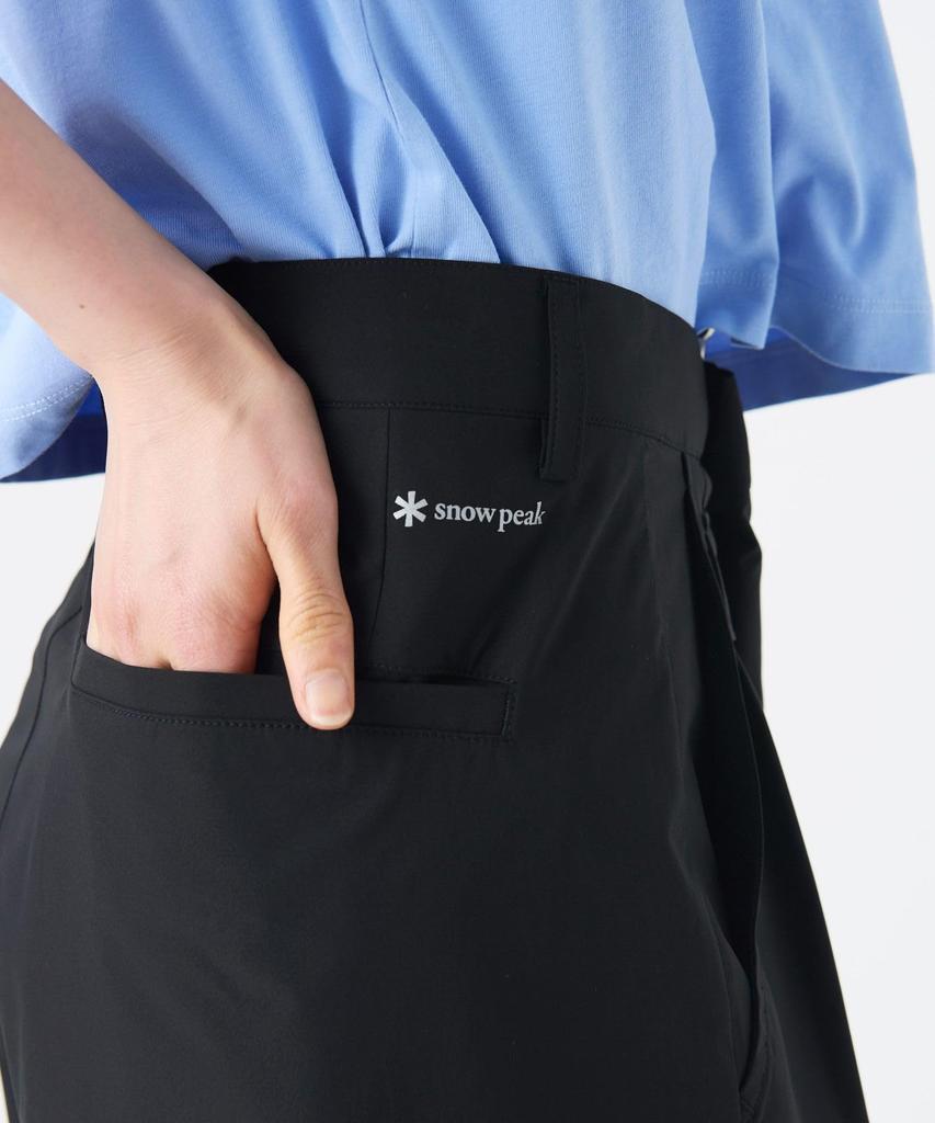 ComfortFlex Wide Shorts Half Pants Shorts BLACK M [Snow Peak] PT-26SU011 Men's Women's