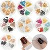 1 Box Metal Chain Nail Art Decoration DIY Manicure Accessories Colorful Chain Nail Art Jewelry Supplies for Phone Case Necklace Bracelet