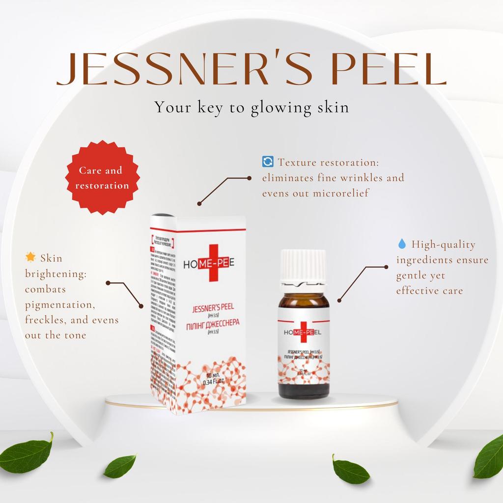 Home-Peel Jessner's peel, 10ml. / Пилинг Джесснера pН 3.5, 10мл.