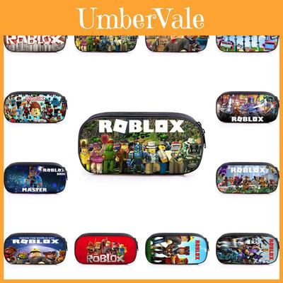 Красочный пенал Roblox для детей и студентов с несколькими отделениями