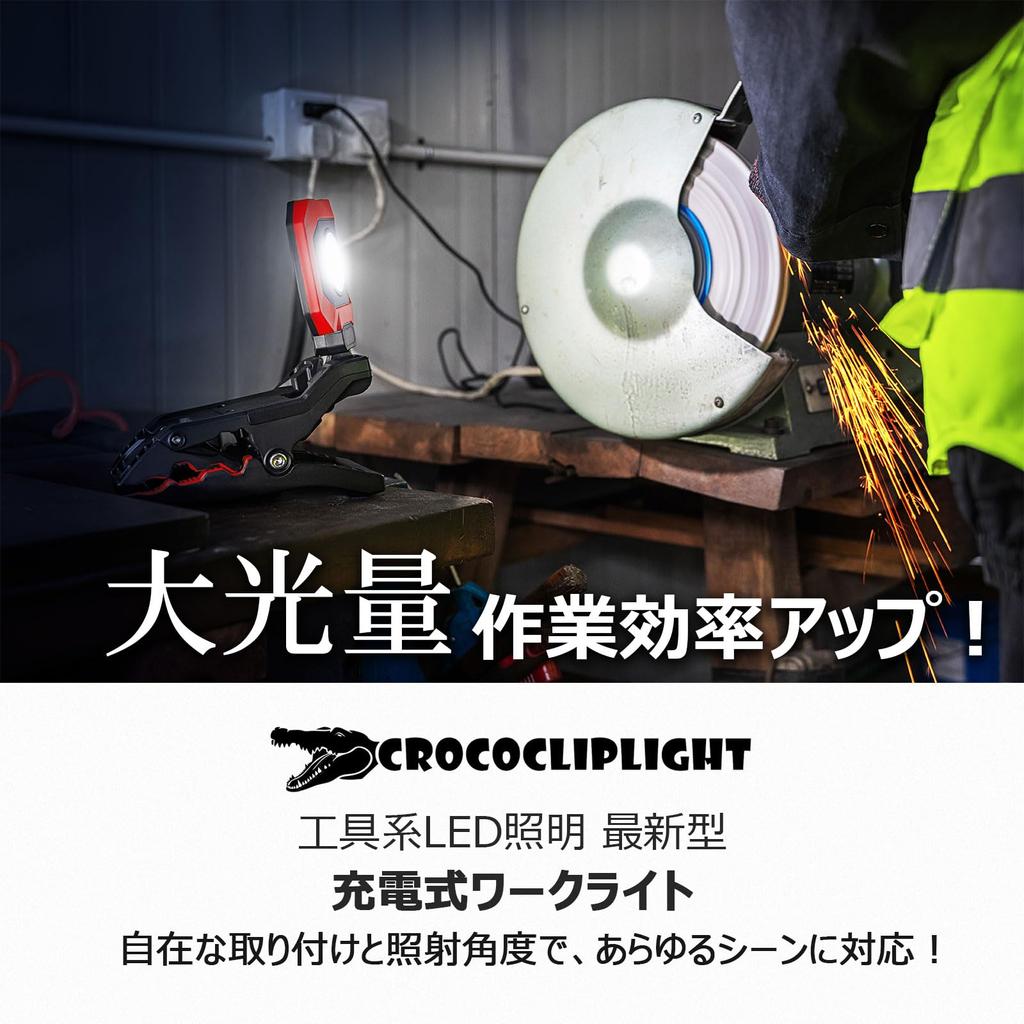 GOODGOODS LED Floodlight Clip Light Настольный светильник 1600LM Перезаряжаемый Тип клипсы Свободная регулировка угла Сильный магнит 4 режима освещения Маленький литий-ионный