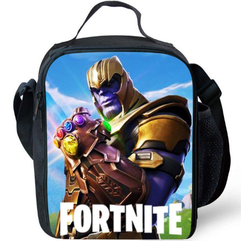 Fortnite Battle Royale Пакеты для закусок Упакуйте обед стильно в этот вместительный и прочный ланч-бокс