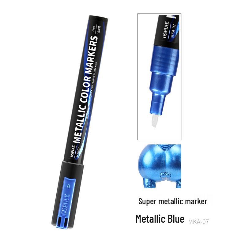 Super Metallic Markers MKA01-12 for Model and Mecha Figure Touch-up