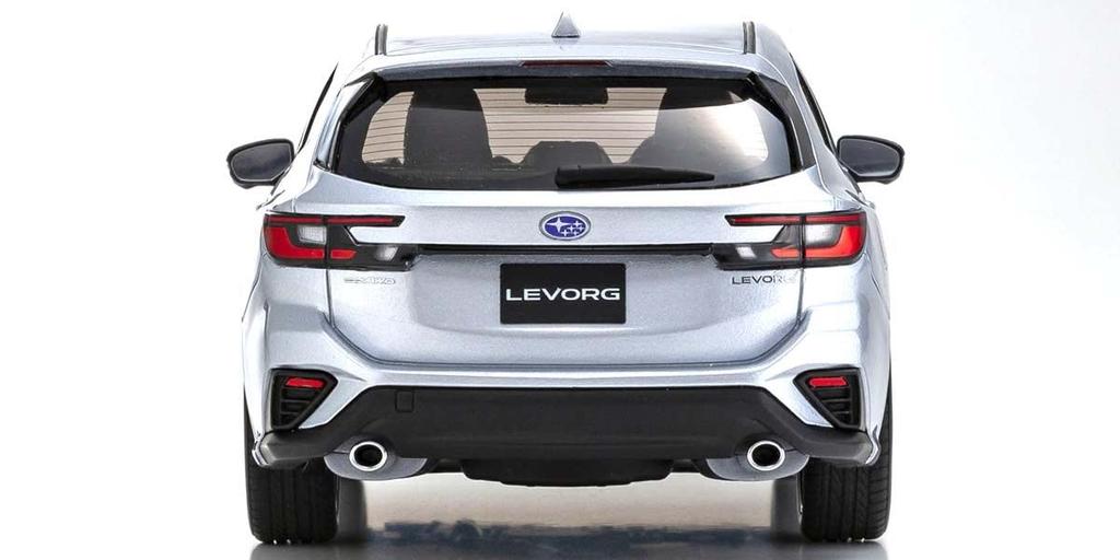 Kyosyo samurai SUBARU Levorg EX Silver Готовый продукт KSR18055S 1/18 GT-H