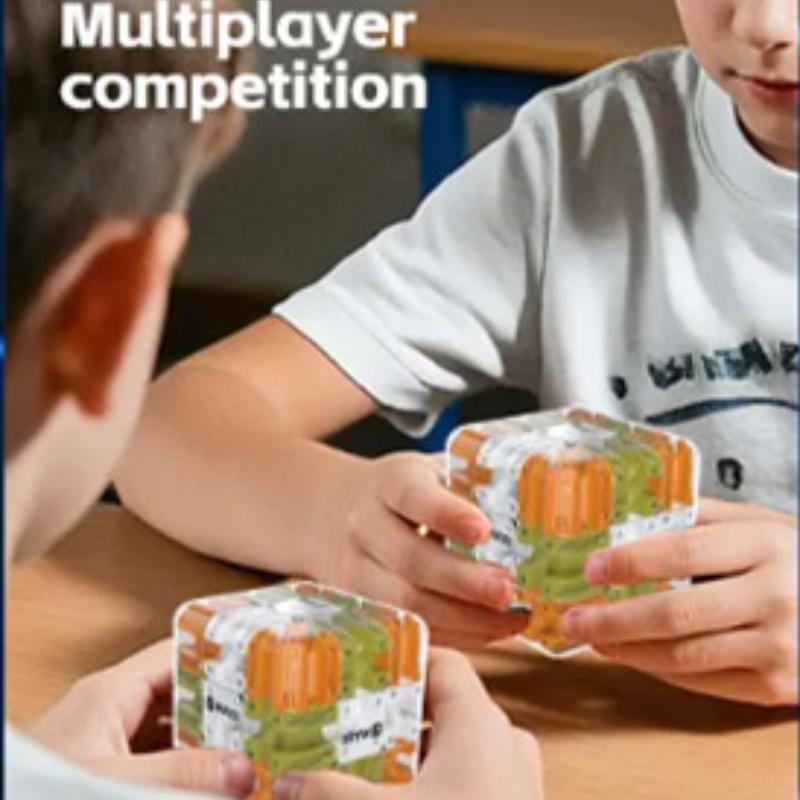 Новая 3D Лабиринт Волшебный Катящийся Кубик Головоломка Игра Украшение - Головоломка Логическое Мышление Антистресс Образовательный Реквизит Для Детей Взрослых