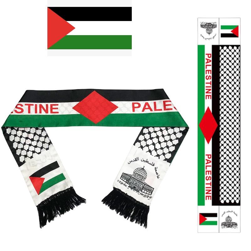 High-quality Polyester Fabric Palestinian Flag For Garden Decoration