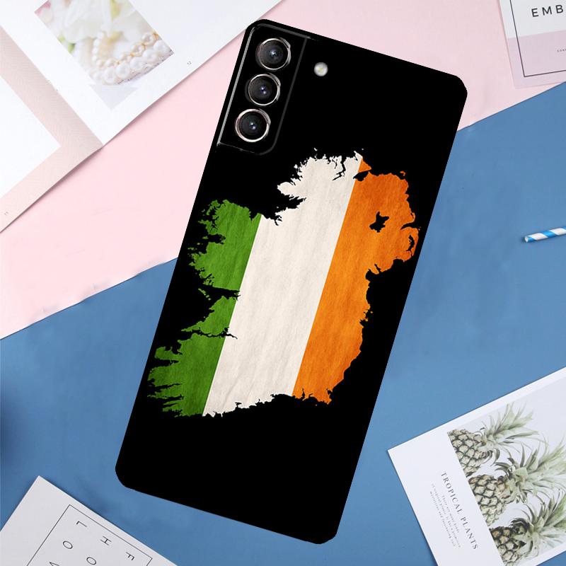 Irish Passport Ireland Flag Case For Samsung Galaxy S24 Ultra S20 S21 S22 S23 S25 Ultra S9 S10 Plus S25 FE Back Cover
