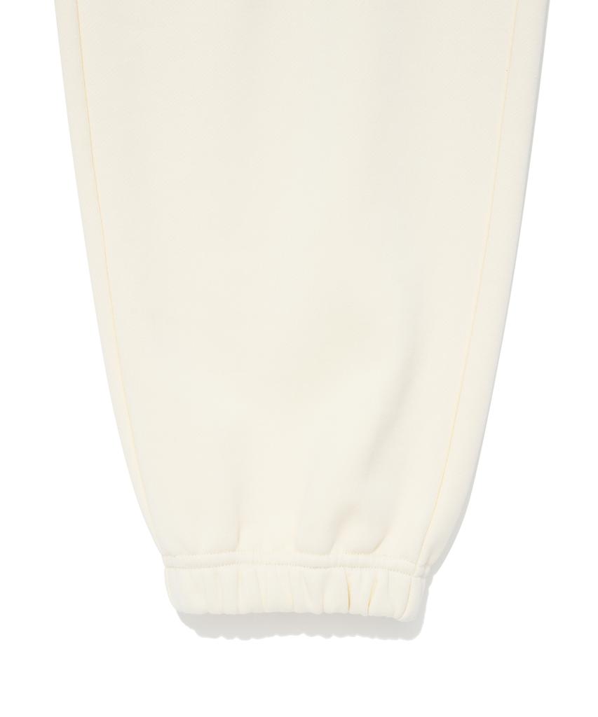 WACKY WILLY Typographic Sweatpants Cream